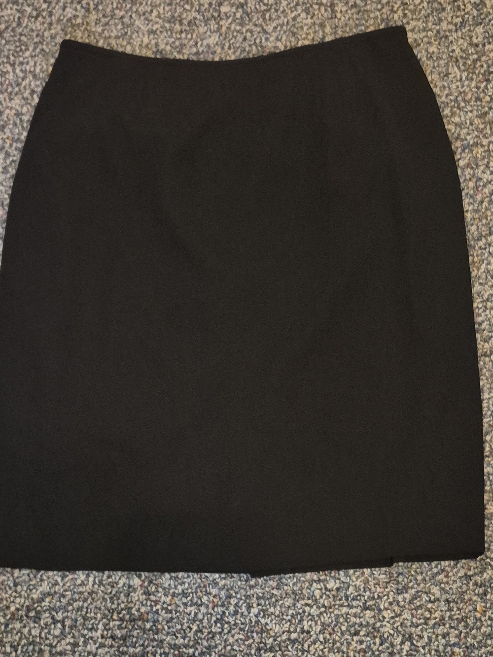 Kasper Black Tailored Pencil Skirt